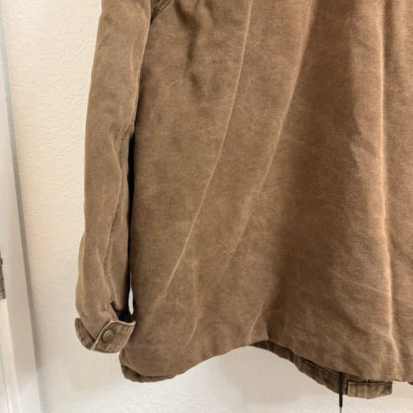 Vintage Carhartt Barn Coat – Brown Duck Canvas, Corduroy Collar, 3XL (CB2582) - Picture 9 of 16